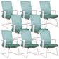 21"W Contemporary Desk Chair Green Breathable AirGrid Office Chair 8 Piece Set Casters Not Included Clearhalo 'furn' 'furn_office_chair' 'Furniture' 'Office Chairs' 'Office Furniture' 'office_chair' 5988464