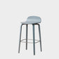 Contemporary Beech Wood Bar Stool Low Back Stool for Living Room Grey 1 Piece Clearhalo 'Bar Furniture' 'Bar Stools' 'bar_stools' 'furn' 'furn_bar_stools' 'Furniture' 'Kitchen & Dining Furniture' 5988927