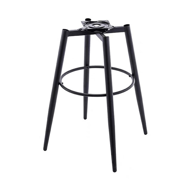 Contemporary Swivel Bar Stool Upholstered Leather Stools with Footrest Clearhalo 'Bar Furniture' 'Bar Stools' 'bar_stools' 'furn' 'furn_bar_stools' 'Furniture' 'Kitchen & Dining Furniture' 5988961