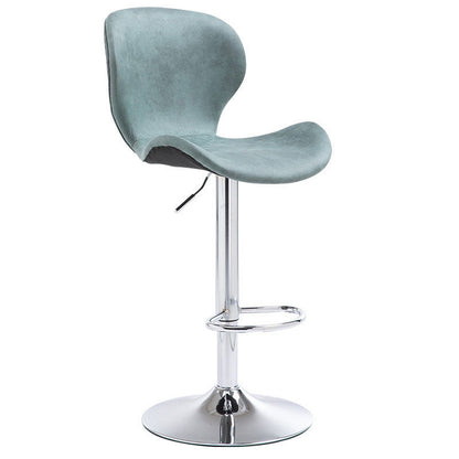 Mobiliario de cuero de metal de metal escandinavo de cuero de cuero hacia atrás