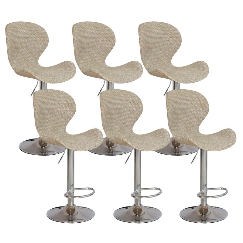 Mobiliario de cuero de metal de metal escandinavo de cuero de cuero hacia atrás