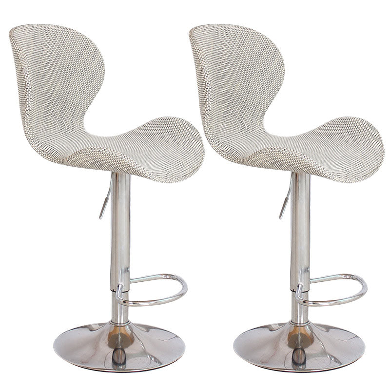 Mobiliario de cuero de metal de metal escandinavo de cuero de cuero hacia atrás