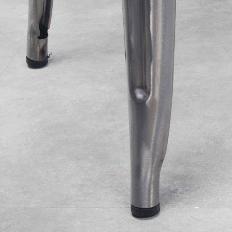 Tabouret de bar industriel carré industriel en métal tabouret intérieur pour Bristol