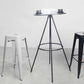 Industrieel plein Backless Bar Stool Metal binnenstoel voor Bristol