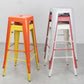 Industrieel plein Backless Bar Stool Metal binnenstoel voor Bristol