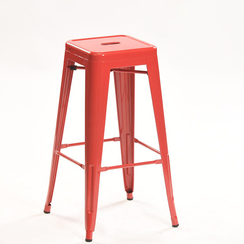 Industrieel plein Backless Bar Stool Metal binnenstoel voor Bristol