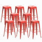 Industrieel plein Backless Bar Stool Metal binnenstoel voor Bristol