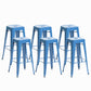 Industrieel plein Backless Bar Stool Metal binnenstoel voor Bristol