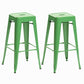 Industrieel plein Backless Bar Stool Metal binnenstoel voor Bristol