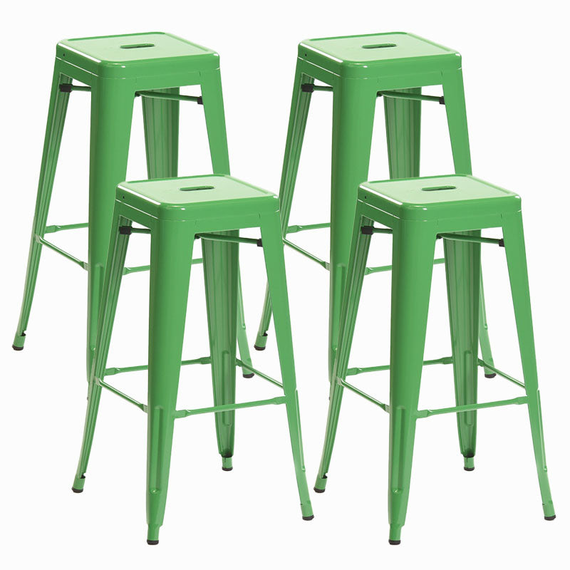 Industrieel plein Backless Bar Stool Metal binnenstoel voor Bristol