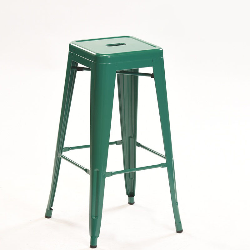 Industrieel plein Backless Bar Stool Metal binnenstoel voor Bristol
