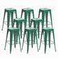 Industrieel plein Backless Bar Stool Metal binnenstoel voor Bristol