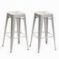 Industrieel plein Backless Bar Stool Metal binnenstoel voor Bristol
