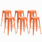 Industrieel plein Backless Bar Stool Metal binnenstoel voor Bristol
