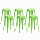 Industrieel plein Backless Bar Stool Metal binnenstoel voor Bristol