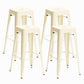 Industrieel plein Backless Bar Stool Metal binnenstoel voor Bristol