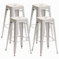 Industrieel plein Backless Bar Stool Metal binnenstoel voor Bristol