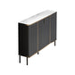 Sideboard in stile glam con cassetti e tabellone per la sala da pranzo