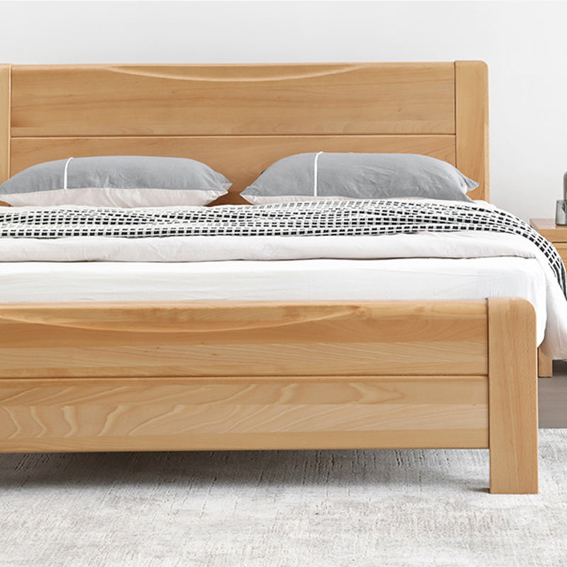 MARCO DE CAMA ESTADO TRADICIONAL Camino de color sólido con cabecera