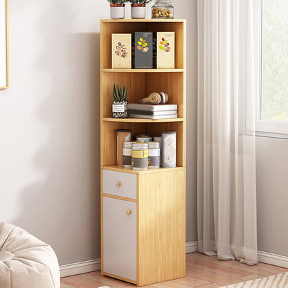 Armoire à accent moderne avec porte et tiroirs et étagères armoire