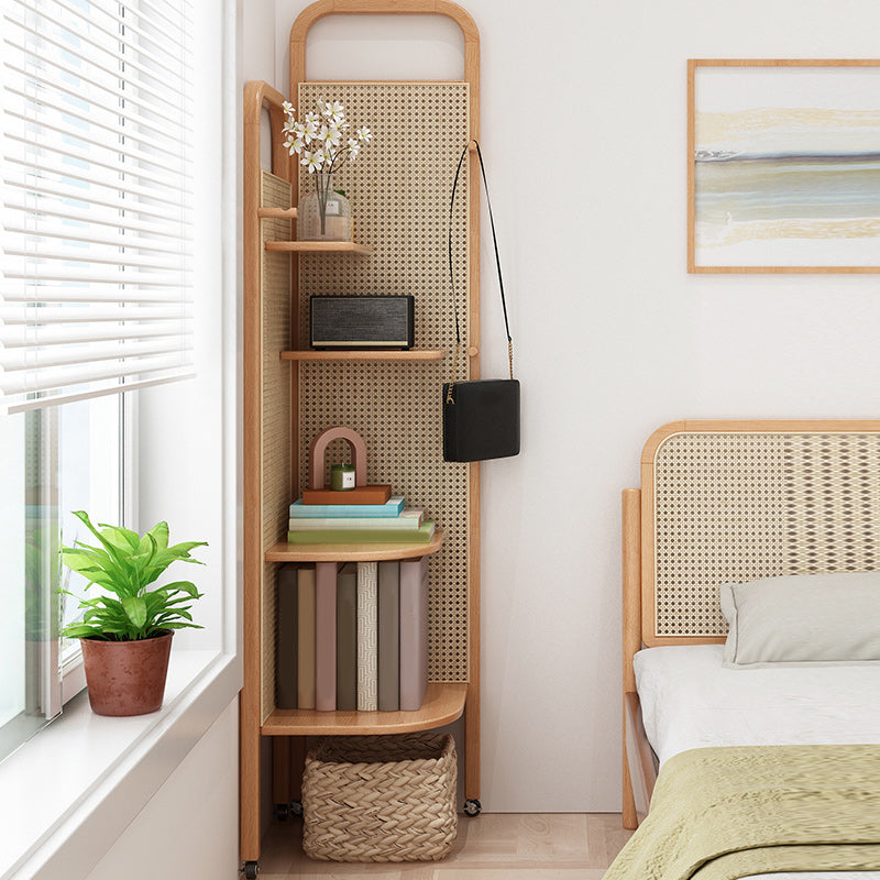 Mid-Century Modern Storage Cabinet with Adjustable Shelves Cabinet Clearhalo 'Cabinets & Chests' 'cabinets_chests' 'furn' 'furn_cabinets_chests' 'Furniture' 'Living Room Furniture' 5995038