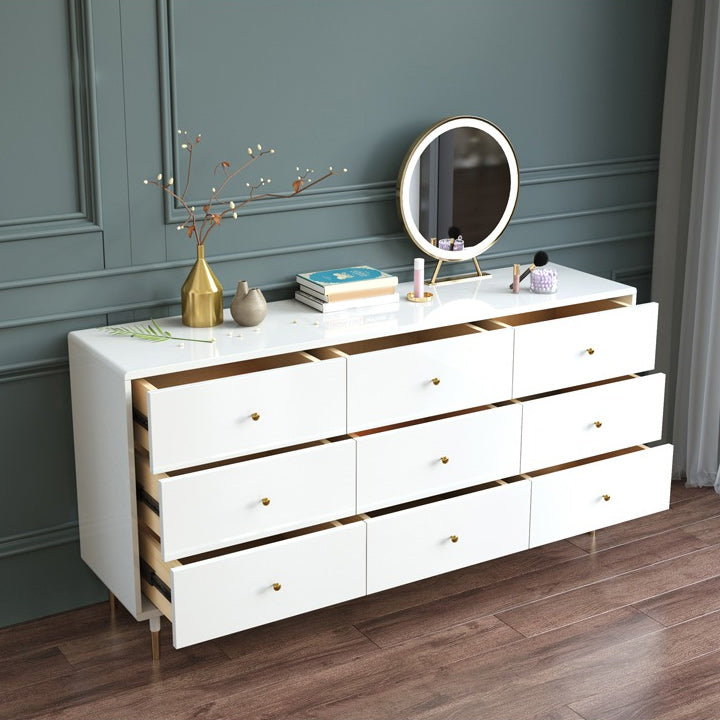 Modern & Contemporary Storage Cabinet Square Chest with Drawer Clearhalo 'Cabinets & Chests' 'cabinets_chests' 'furn' 'furn_cabinets_chests' 'Furniture' 'Living Room Furniture' 5995080