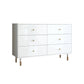 Modern & Contemporary Storage Cabinet Square Chest with Drawer Clearhalo 'Cabinets & Chests' 'cabinets_chests' 'furn' 'furn_cabinets_chests' 'Furniture' 'Living Room Furniture' 5995081