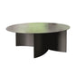 Mid-Century Modern Iron Coffee Table Black Round Cocktail Table Clearhalo 'Coffee & Accent Tables' 'Coffee Tables' 'coffee_tables' 'furn' 'furn_coffee_tables' 'Furniture' 'Living Room Furniture' 5995309