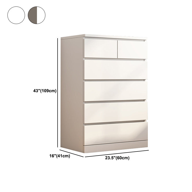 Modern Wood Accent Chest with Drawers Rectangle Chest 23.62" Long Clearhalo 'Cabinets & Chests' 'cabinets_chests' 'furn' 'furn_cabinets_chests' 'Furniture' 'Living Room Furniture' 5995351