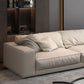 Square Arm Sectional Sofa Contemporary 3-seater Leather Sectional Clearhalo 'furn' 'furn_sectionals' 'Furniture' 'Living Room Furniture' 'Sectionals' 5995370