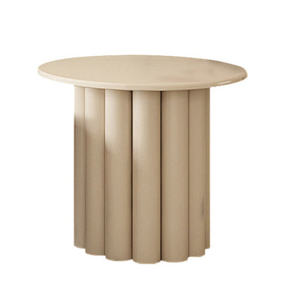 木製4脚コーヒーテーブルリビングルーム用のミニマリストのコーヒーテーブルラウンド