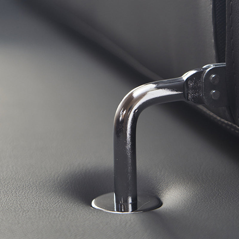 Sofá de brazo de almohada de almohada de cuero de cuero genuino