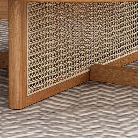 Tavolino in legno rotondo tavolino da caffè scandinavo