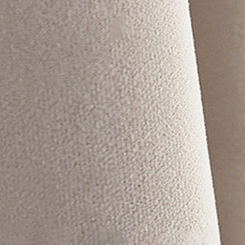 Hedendaags wit / oranje 31,5 "H Velvet armloze bank voor de woonkamer