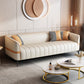 Contemporain 225,6 "H FAUX CUIR TUXEDO ARRAL SOFA pour le salon