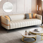 Contemporain 225,6 "H FAUX CUIR TUXEDO ARRAL SOFA pour le salon
