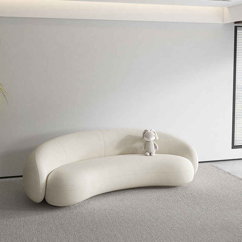 Sofá de brazo de pendiente de terciopelo contemporáneo de 23.62 "para sala de estar para sala de estar