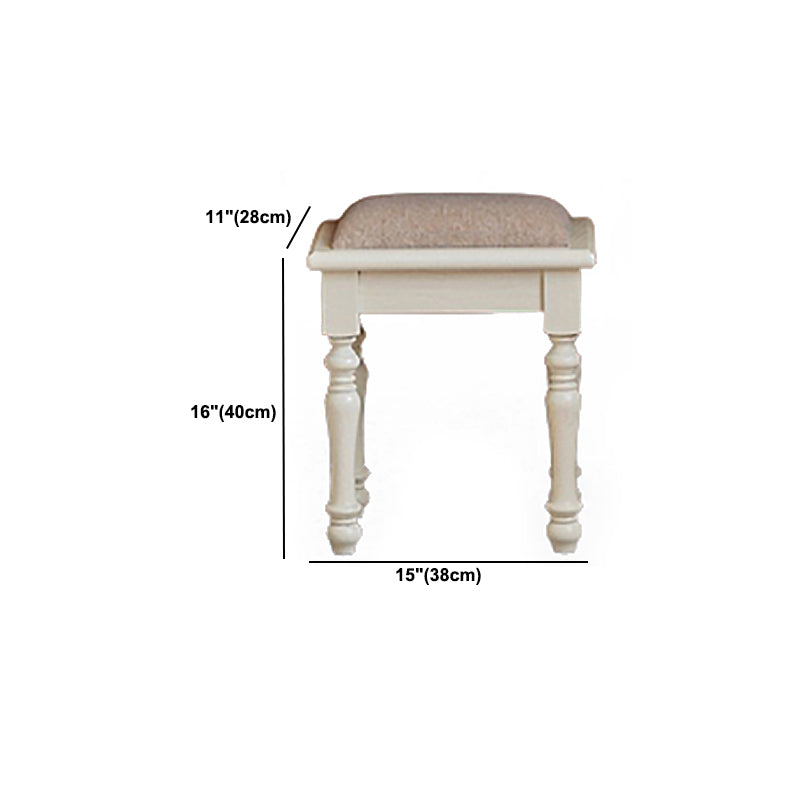 鏡付きの明るい白い灰の虚栄心17.71 "2つの引き出し付きの幅の虚栄心