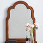 15.74" Wide Rubberwood Vanity Set with Mirror Traditions Dresser with 1-Drawer