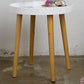 19.69 inch Wide Scandinavian Sofa Side Accent Table Wooden 3 Legs Round Side End Table Clearhalo 'Coffee & Accent Tables' 'End & Side Tables' 'end_side_tables' 'furn' 'furn_end_side_tables' 'Furniture' 'Living Room Furniture' 5996181