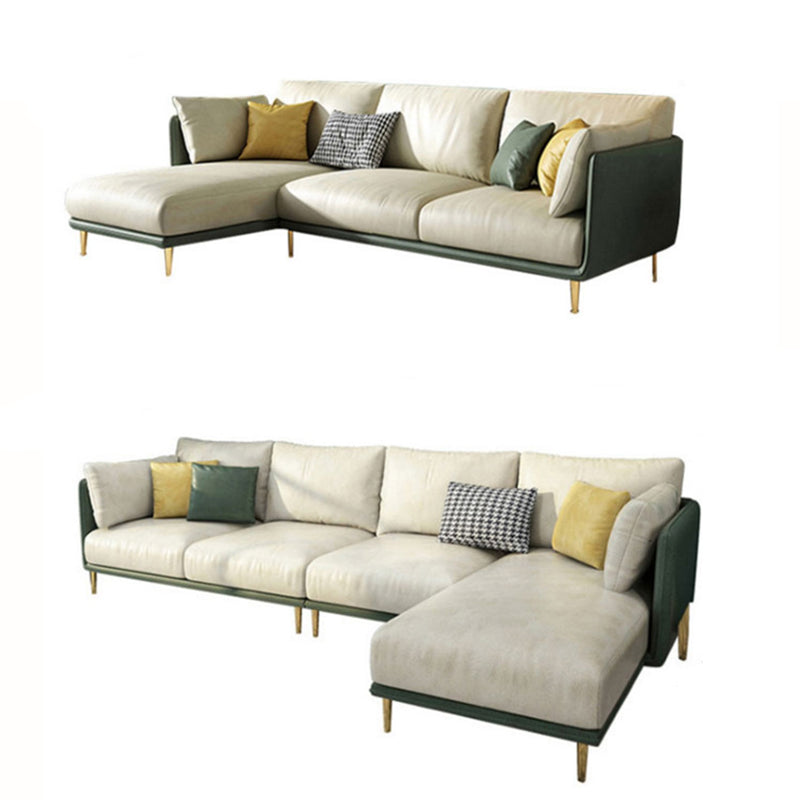 Nordic carré bras faux cuir oreillers de salon canapé chaise