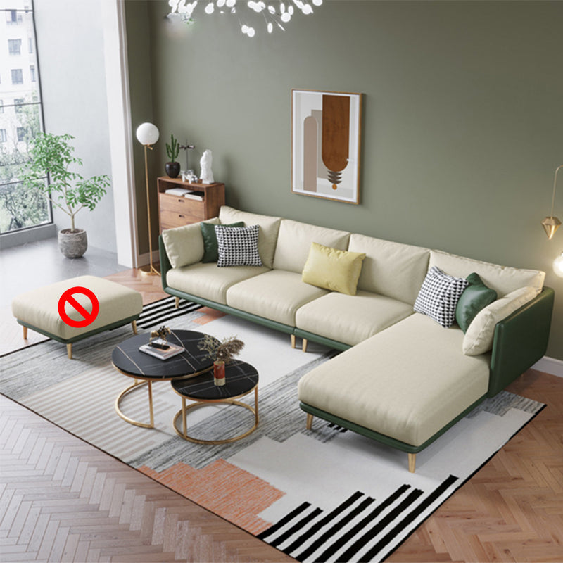 Nordic carré bras faux cuir oreillers de salon canapé chaise