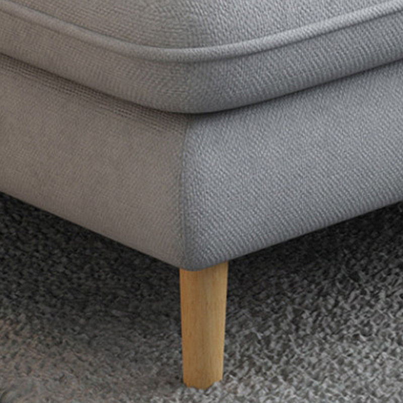 Contemporary Flared Arm Stationary Living Room Cushions Sofa Chaise Clearhalo 'furn' 'furn_sectionals' 'Furniture' 'Living Room Furniture' 'Sectionals' 5996232