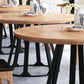 Round Dining Table Contemporary Dining Table with Pedestal for Dining Room Clearhalo 'Dining Tables & Seating' 'Dining Tables' 'dining_table' 'furn' 'furn_dining_table' 'Furniture' 'Kitchen & Dining Furniture' 5996961