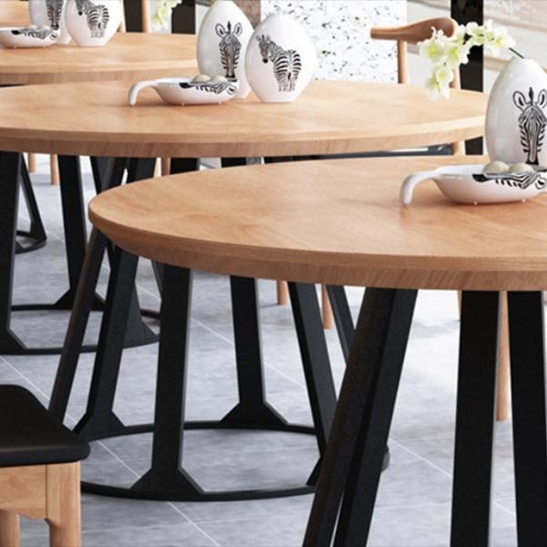 Round Dining Table Contemporary Dining Table with Pedestal for Dining Room Clearhalo 'Dining Tables & Seating' 'Dining Tables' 'dining_table' 'furn' 'furn_dining_table' 'Furniture' 'Kitchen & Dining Furniture' 5996961