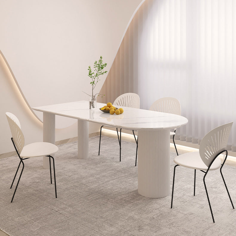 Tavolo da pranzo contemporaneo tavolo da pranzo top con 3 gambe