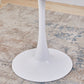 Round Dining Table Contemporary Dining Table with Tulip Base