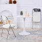 Round Dining Table Contemporary Dining Table with Tulip Base
