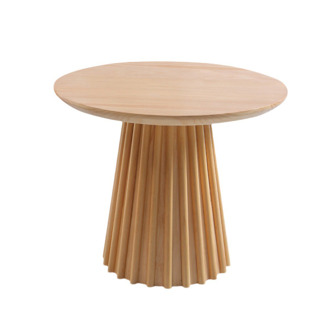 Round Top Dining Table Contemporary Dining Table with Pedestal Base