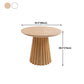 Round Top Dining Table Contemporary Dining Table with Pedestal Base